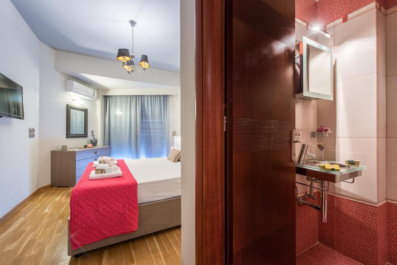 Astarte Villas - Istar Villa With Tennis Court Makhairadhon Ngoại thất bức ảnh