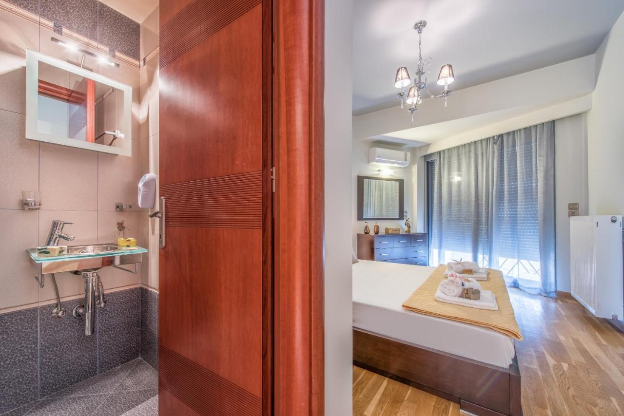 Astarte Villas - Istar Villa With Tennis Court Makhairadhon Ngoại thất bức ảnh