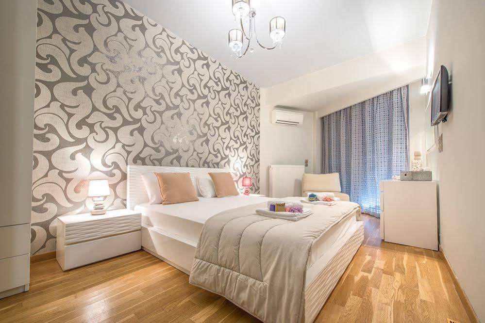 Astarte Villas - Istar Villa With Tennis Court Makhairadhon Ngoại thất bức ảnh