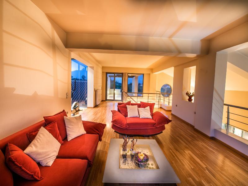 Astarte Villas - Istar Villa With Tennis Court Makhairadhon Ngoại thất bức ảnh
