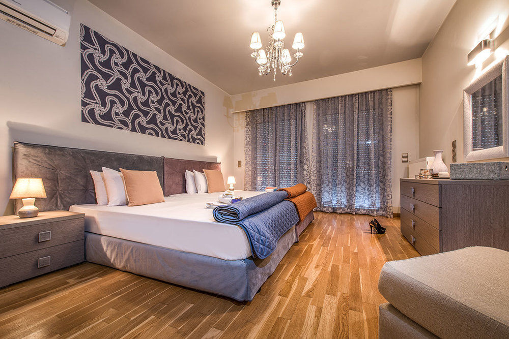 Astarte Villas - Istar Villa With Tennis Court Makhairadhon Ngoại thất bức ảnh
