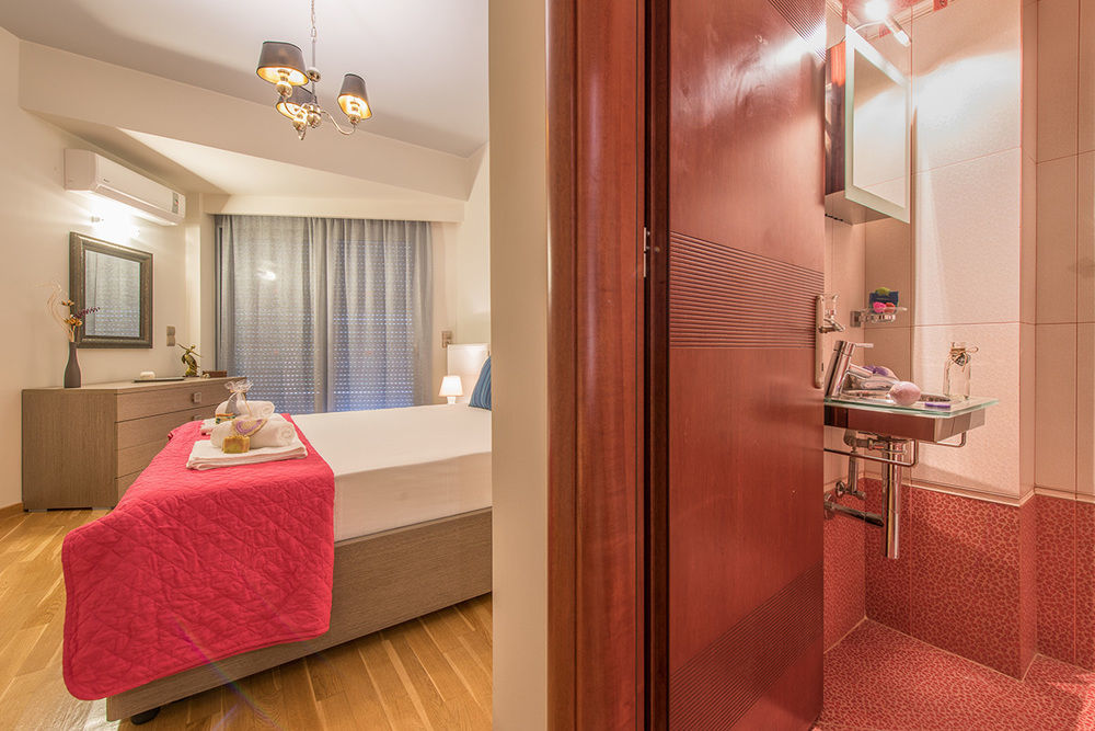 Astarte Villas - Istar Villa With Tennis Court Makhairadhon Ngoại thất bức ảnh